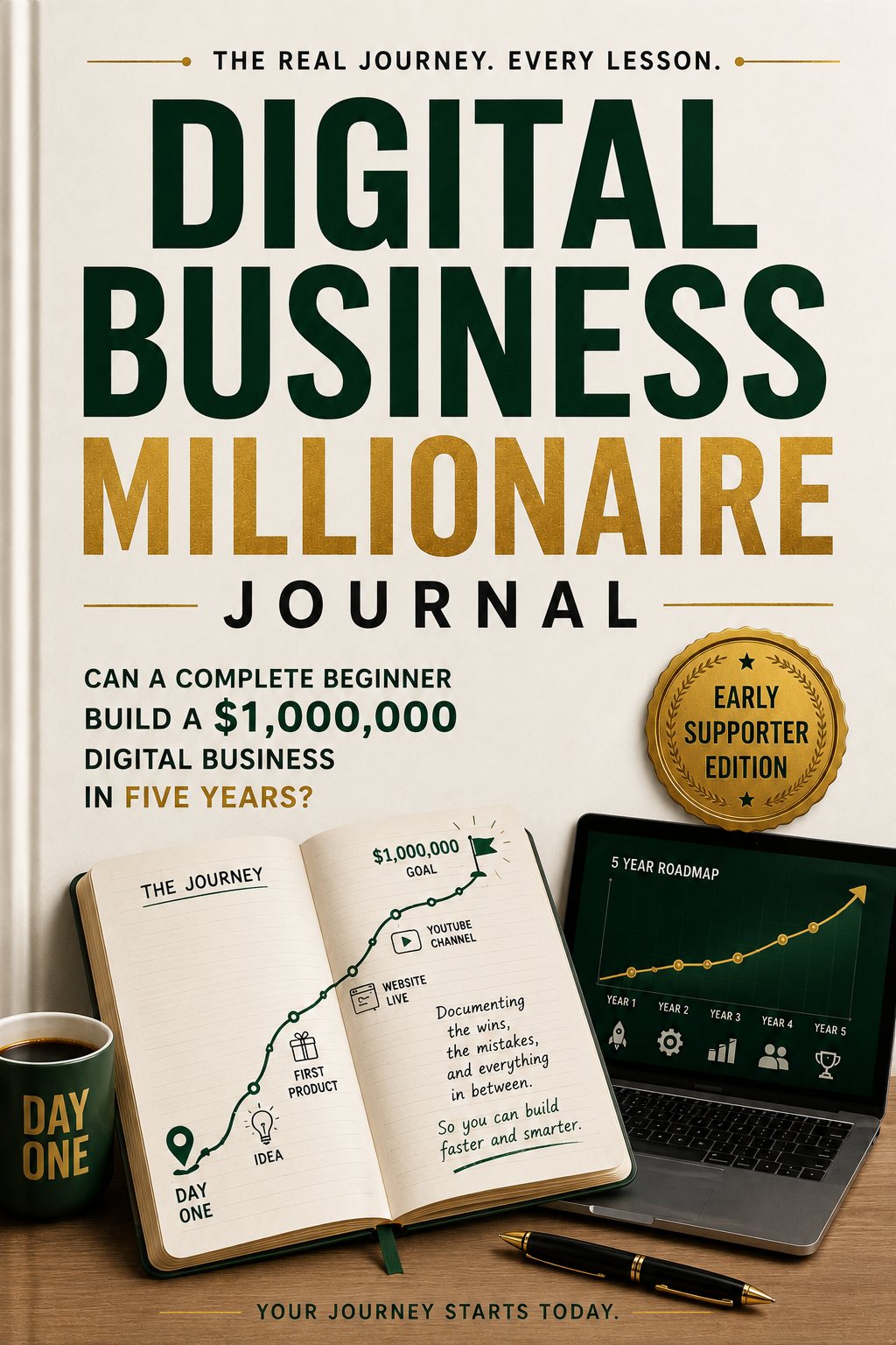 Digital Business Millionaire Journal cover